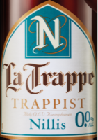 La Trappe Nillis 0.0 logo op fles